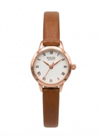 brown & rose gold mini