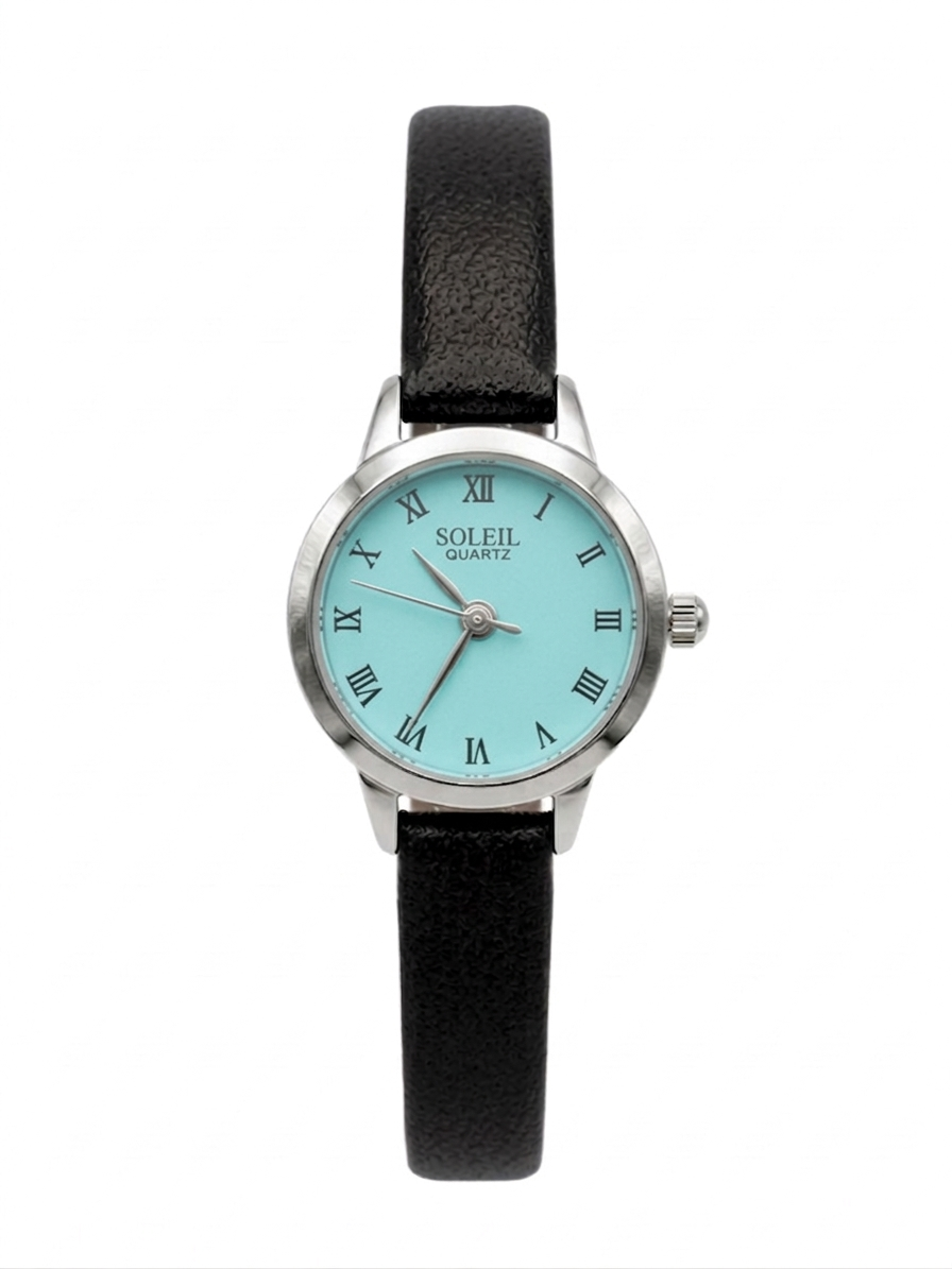 turquoise & silver mini