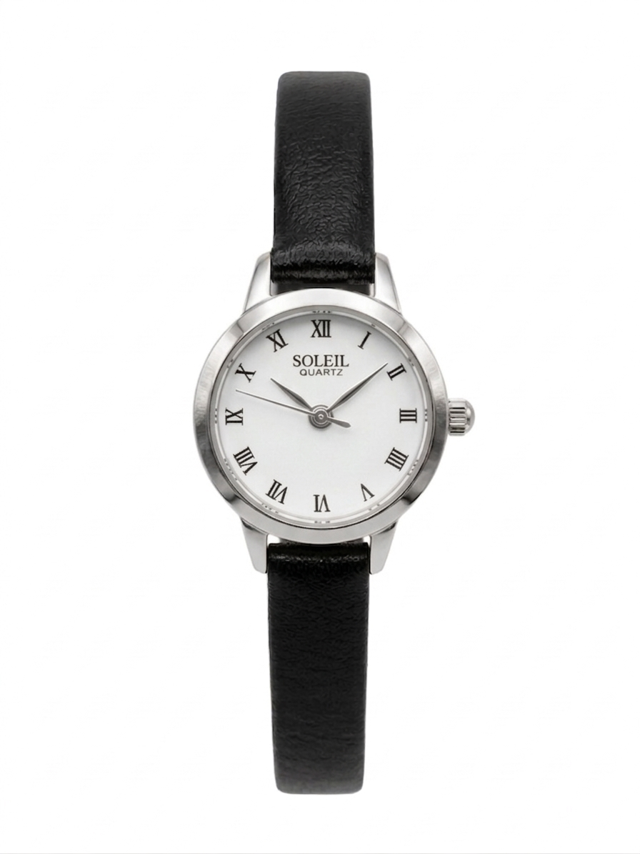 black & silver mini