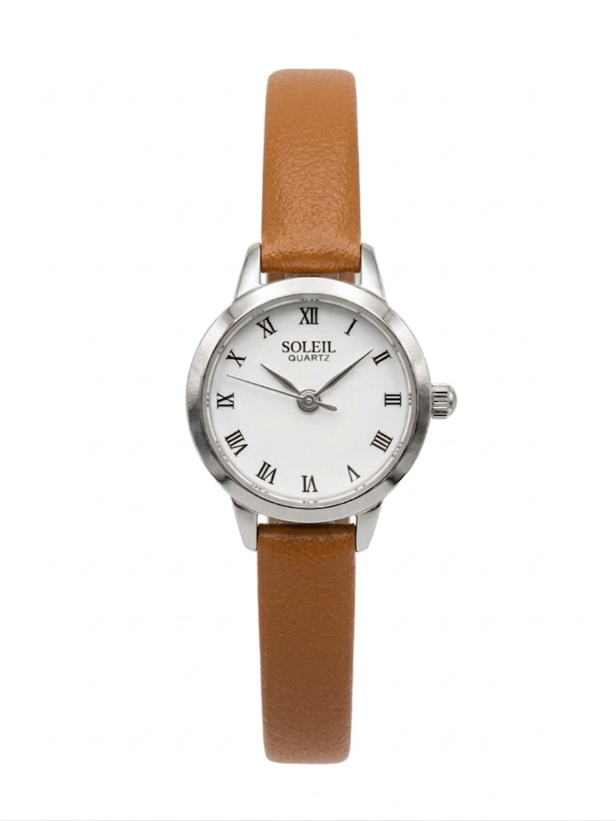 brown & silver mini