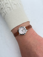 baby pink & silver mini